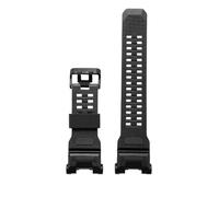 AZSHIW Bracelet de montre en Silicone amélioré, Compatible avec Casio 3554 Cat Man, trois chaînes représentatives, ceinture résine GPR-H1000(Color 01)