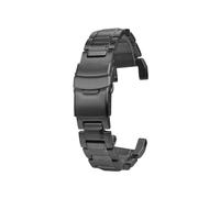 AZSHIW Bracelet en acier inoxydable massif compatible avec la chaîne de montre Casio série GRB100, chaîne de rechange for montres for hommes(Black)