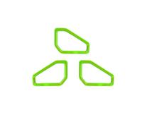 AZSHIW Cadre de Protection décoratif for poignée Porte Voiture, Patch for Compatible avec Cherry 2023-2024 Jetour Traveller T2(Green)