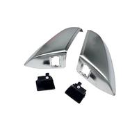 AZSHIW Capuchons de Protection rétroviseur latéral compatibles avec Q5 FY Q7 4M Remplacement des couvercles argentés Mats 2017-2022(2)