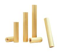 AZSHIW Compatible avec 20/50 entretoises rondes en laiton M2 for panneau de goujon fileté, entretoise creuse for carte mère PCB double traversant(50pcs,29MM_M2)
