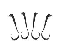 AZSHIW Compatible avec BYD Yuan Plus ATTO 3 2022 2023 ABS Carbone Noir poignée de Porte Bol Petit accoudoir Panneau Couverture Garniture intérieur Voiture Accessoires(ABS carbonfiber)