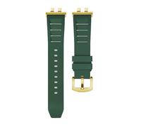AZSHIW Compatible avec Casio GMW-B5000 GM-B2100 GMB2100 GMC-B2100 MRG-B2100D Bracelet de montre en caoutchouc lien remplacement(Green gold link)