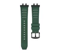 AZSHIW Compatible avec Casio GMW-B5000 GM-B2100 GMB2100 GMC-B2100 MRG-B2100D Bracelet de montre en caoutchouc lien remplacement(Green BK link)
