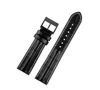 AZSHIW Compatible avec le bracelet Hamilton Bracelet en cuir Kakaki Field Compatible Jazzmaster H32705551 H32625555 H32705521 de montre 20 mm 22 Chaîne