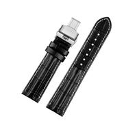 AZSHIW Compatible avec le bracelet Hamilton Bracelet en cuir Kakaki Field Compatible Jazzmaster H32705551 H32625555 H32705521 de montre 20 mm 22 Chaîne