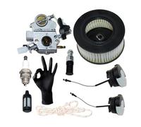 AZSHIW Compatible avec le carburateur et filtre à air WTE-9 compatibles Stihl MS311 MS311Z MS362 MS362C MS362Z MS391 MS391Z,11401200601,11401200603,WTE-16,11401200605