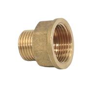 AZSHIW Compatible avec le connecteur fileté en laiton 3/8 1/2 3/4 pouces vers M22 M18 M14, réparation de robinet d'eau mâle femelle, extension l'adaptateur Tube cuisine et salle bains(M)
