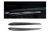 AZSHIW Compatible avec Le modèle 3 Y 2019-2024 Couvercle de Tableau Bord et Panneau Garniture Porte Garniture Compatible Tesla Model 2024 2023(Glossy Carbon 2pcs)