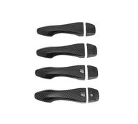 AZSHIW Compatible avec Nissan Altima Teana 2016 2017 2018 Couvercle de poignée Porte en Carbone Décoration poignées extérieures Voiture Garniture Cadre Accessoires