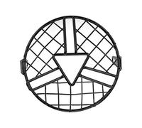 AZSUL Calandre Phare 6.5" De Couverture Calandre Lampe Avant Garde Gril Phare Moto Pour La Croiseur(Type 2)