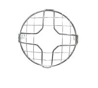 AZSUL Calandre Phare 6.5" De Couverture Calandre Lampe Avant Garde Gril Phare Moto Pour La Croiseur(Universal White)