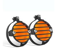 AZSUL Calandre Phare Accessoires De Moto Protecteur Phare Antibrouillard Gardes Couvercle Lampe Pour 800 Pour MT Pour 800MT Pour MT800 2021-2025(Orange)