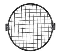 AZSUL Calandre Phare Couvercle De Lampe Phare Moto Universel Grille En 7 Pouces Montage Latéral Protecteur Accessoires(TYPE 1)