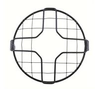 AZSUL Calandre Phare Couvercle De Universel Pour Phares Moto Grille Noire Pour(TYPE 10)