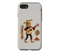 Aztec Codex Mariachi Guitariste Musicien Art Mexicain Coque pour iPhone SE (2020) / 7/8