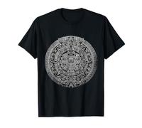 Aztec Maya Azteca Sun Stone Ancien Calendrier Maya T-Shirt