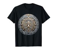 Aztec Maya Azteca Sun Stone Ancien Calendrier Maya T-Shirt