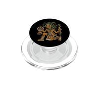 Aztec Medusa Gorgon Snake Hair Maya Mythologie PopSockets PopGrip pour MagSafe