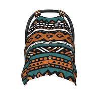 Aztec Navajo Housse de siège auto souple pour bébé Housse d'allaitement pour bébé Housse de siège auto pour filles et garçons