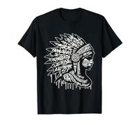 Aztec Warrior Female Eagle Mayan Knight Mexican Jaguar T-Shirt