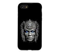 Aztec Warrior Mayan Calendar Quetzalcoatl Mexicans Souvenirs Coque pour iPhone SE (2020) / 7/8