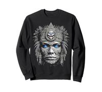 Aztec Warrior Mayan Calendar Quetzalcoatl Mexicans Souvenirs Sweatshirt