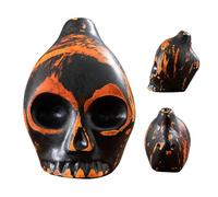 Aztec Whistle - Aztec Death Whistle Screwing Skull | Des sifflets de guerre à forte dure humain | Accessoires de farce d'Halloween et fabricant de bruit effrayant | Jouet sonore Spooky Loud pour les f