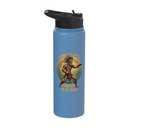 Azteca En Alma Mexicano En El Golpe Boxing Pride Stainless Steel Insulated Water Bottle