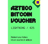 Azteco Bitcoin Lightning Voucher 25 EUR Key GLOBAL