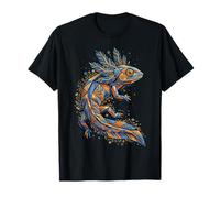 Aztèque Axolotl Mythologie Mexicaine Inca Maya Indigène T-Shirt