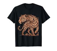 Aztèque Jaguar Mayan Jaguar Indigène Inca Maya Guépard T-Shirt