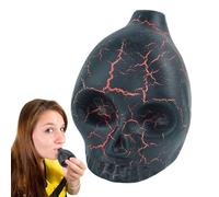 Aztèque Sifflent - Scream Terror Skull Whistle | Sifflet Hurlant Fort Pour Halloween, Expositions Culturelles, Reconstitutions De Guerre, Farces, Fêtes Et Collection