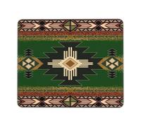 Aztèques, Un Groupe Ethnique Amérindien du Sud-Ouest Tapis De Souris Gaming Résistant À Usure Tapis De Souris Confort Mouse Pad pour Travail Bureau Jeu 25X30Cm