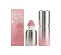 Aztk Blush Liquide Matte Nude, Iwawa Jelly Color Liquid Blushes, Blush For Cheeks, Fard à Joues Crème Teint Naturel, Tenue Longue Durée Léger & Hydratant 24h, Avec Pinceau, Imperméable (Pink)
