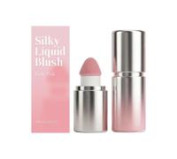 Aztk Blush Liquide Matte Nude, Iwawa Jelly Color Liquid Blushes, Blush For Cheeks, Fard à Joues Crème Teint Naturel, Tenue Longue Durée Léger & Hydratant 24h, Avec Pinceau, Imperméable (Light Pink)
