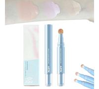 AZTK Concealer Pen, 3 Colors Liquid Concealer with Sponge Head, AZTK Concealer Color Corretor Liquid Concealer, Stay Long Lasting Moisturizing Liquid AZTK Makeup Facial Highlighter Say Bye To Blemish