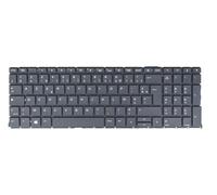 AZUBAYCOM Clavier d'ordinateur portable rétroéclairé pour HP Eiltebook 650 G9/G10, 655 G9/G10, Probook 450 G8 G9 G10, 455 G8 G9 G10, 650 G8 rétroéclairé