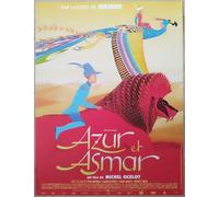 AZUR ET ASMAR Affiche Cinéma Originale 53x39 cm Roulée Michel Ocelot