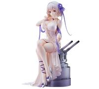 Azur Lane Figurine d'anime HMS Sirius assis dans une robe de soirée 20 cm, Kawaii, Anime Girl, statue, décoration, cadeau