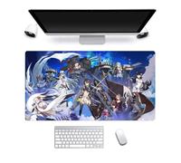 Azur Lane Tapis de souris | USS St. Louis Taihou | Tapis de souris de jeu | 900 x 400 mm | Tapis de souris avec dessous en caoutchouc antidérapant | Base de 3 mm d'épaisseur | Tapis de souris de