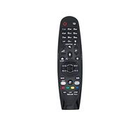 azurano télécommande Magic Remote AN-MR18BA AKB75855501, AKB75455301 pour 2018 LG Smart TV avec Commande vocale, Fonction Souris, Touches directes pour Netflix & Amazon Video