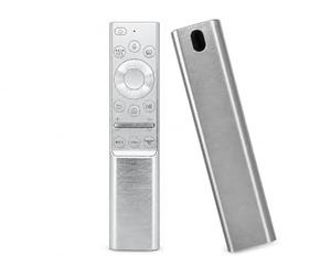 azurano Télécommande pour Samsung BN59-01311B, BN59-01327B, BN59-01328A, BN59-01346B, TM1990C, RMCRMT1AP1 - Boîtier métal - Voice/Télécommande vocale - QE GQ 4K QLED Series