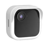 AZURAOKEY Coque de protection en silicone pour Blink Outdoor 4 (4e génération) - Résistant aux intempéries et anti-rayures - Pour caméra de sécurité intelligente Blink Outdoor 4 (noir, 1 pièce), Blanc