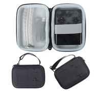 AZURAOKEY Étui de protection portable pour console de jeu RG35XX Plus rétro, étanche et portable avec dragonne et sac de rangement à boucle pour nouveaux RG35XX Plus Accessoires