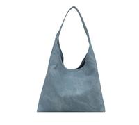 AZURAOKEY Femmes Denim Jean Sacs Hobo Casual Hobo Sacs pour les loisirs ou le travail (bleu clair)