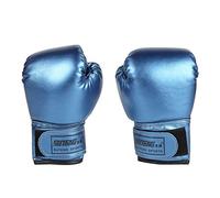 AZURAOKEY Gants de boxe pour enfants, gants de boxe, gants de boxe en cuir PU, éponge, muay thaï, gants de compétition, gants de compétition, gants professionnels respirants pour enfants pour sac de