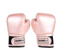 AZURAOKEY Gants de boxe pour enfants, gants de boxe, gants de boxe en cuir PU, éponge, muay thaï, gants de compétition, gants de compétition, gants professionnels respirants pour enfants pour sac de