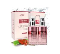 Azure Retinol & Vitamin E Srum facial anti-ge - Srum pour le visage de rgnration et hydratant - rduit les rides Lignes et plis - M - M