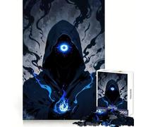 Azure Seer︰ Watcher Beyond The Veil Puzzle pour Adolescents 1000 pièces Cadeau significatif, idéal pour se détendre, se ressourcer et Passer Un Bon Moment (38x52cm)